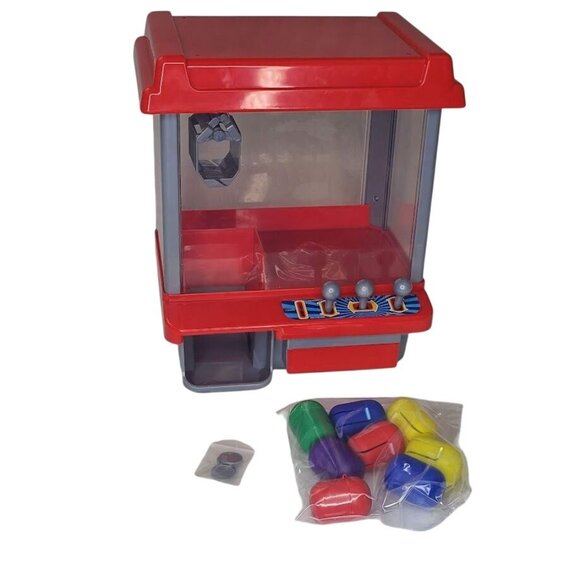 Electronic Arcade Crane Claw Machine Game Table Top Toy Vending Candy Dispenser